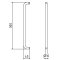 Fastening and connecting parts | for concrete barriers/thresholds | Securing bolts for anchoring construction fences and barrier gates to concrete barriers (3F200) in a captive manner | made of steel, galvanized